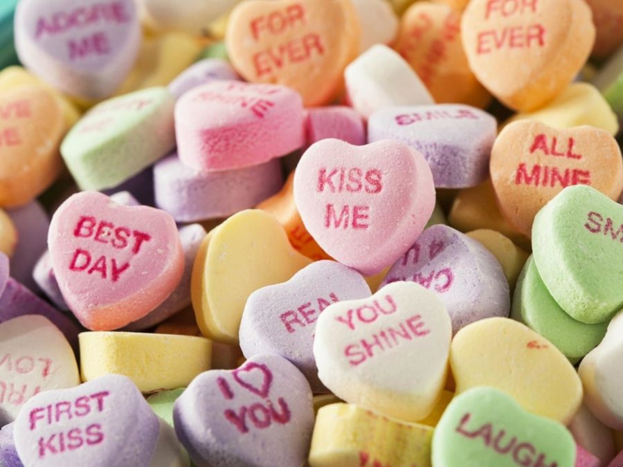 Conversation hearts, an infamous Valentines treat. (National Geographic Kids)